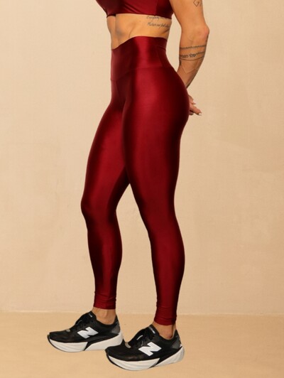 FotoLegging Basic Carmin