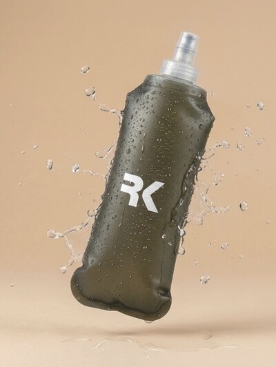 Foto Flask de Silicone - Grafite RK 500 ml