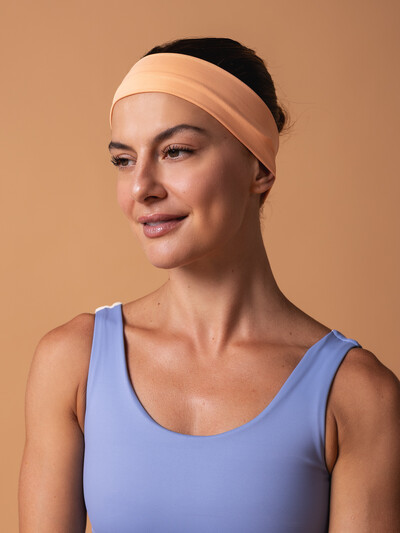 Foto Faixa de Cabelo Coral