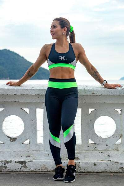 Foto Legging Running Neon