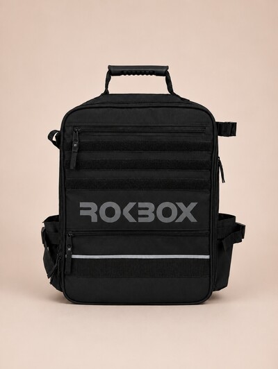 Foto Mochila Média Rokbox Grey