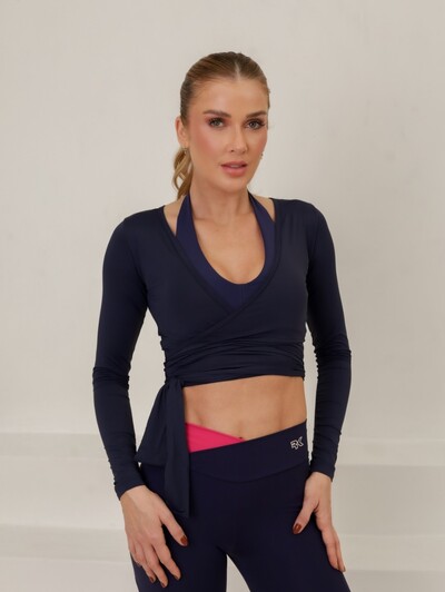 Foto Blusa Transpasse UV Feel Split