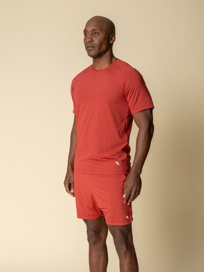 Foto Camiseta de Corrida UV Running Ready Rust