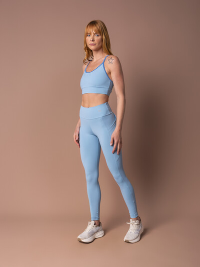 Foto Legging de Corrida Running Air Sky