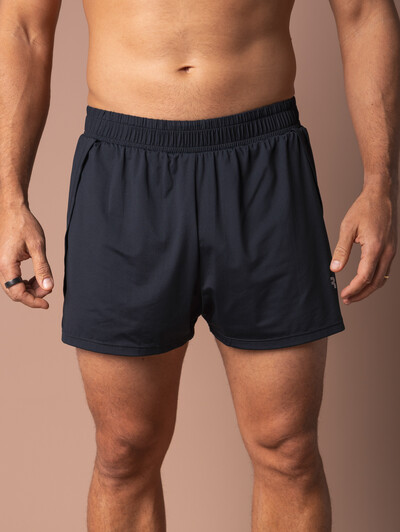FotoShorts de Corrida 2x1 Masculino Running Black