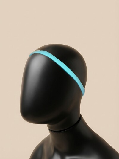 Foto Headband Azul Aqua