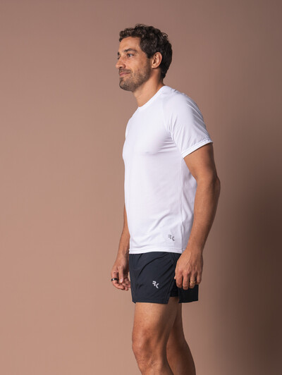 Foto Shorts de Corrida 2x1 Masculino Running Black