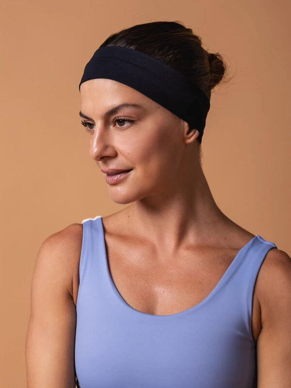 Faixa de Cabelo Preta