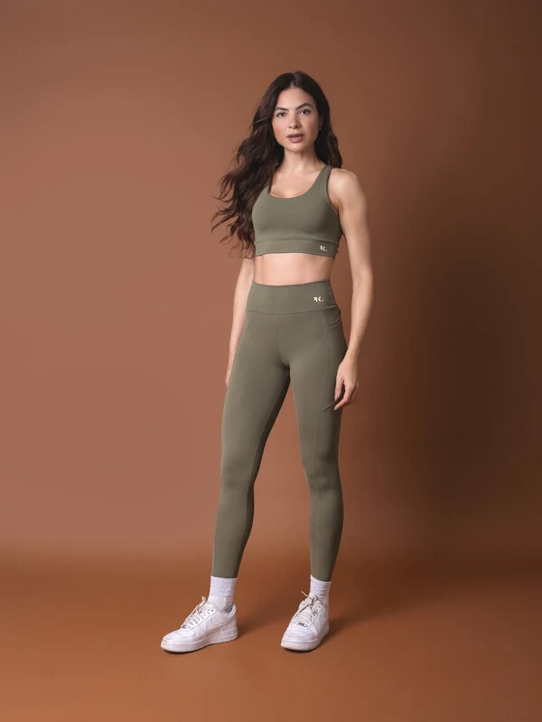 Legging Grounded Green