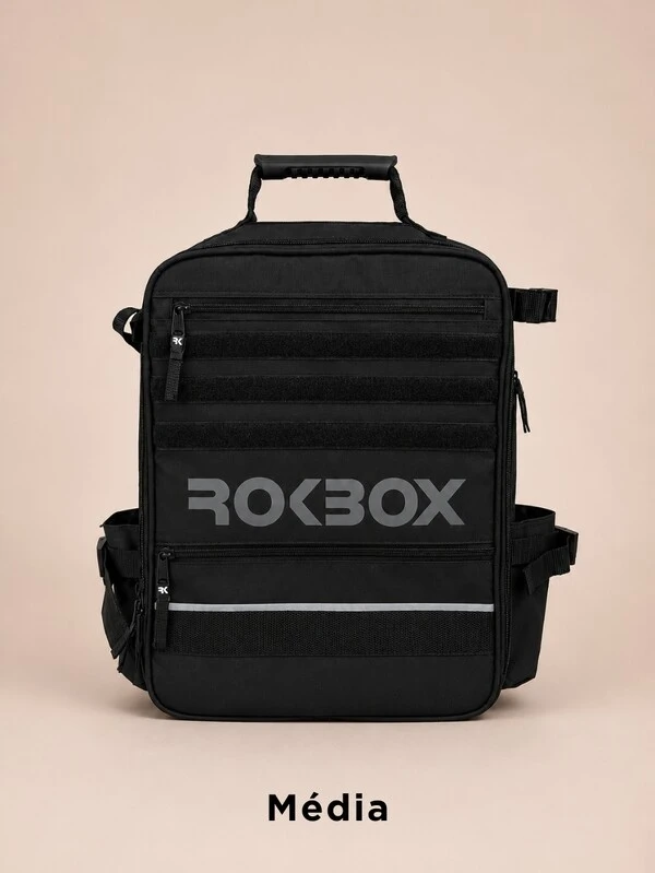 Mochila Média Rokbox Grey
