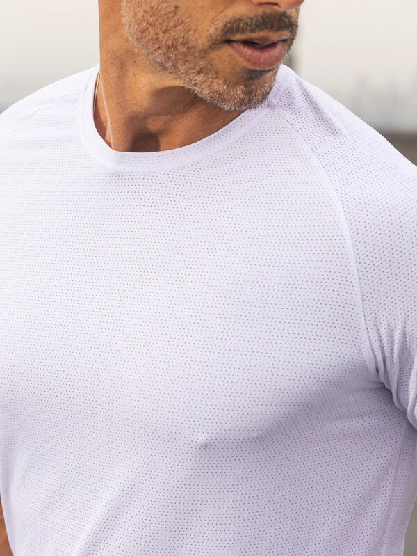 Camiseta UV Running White
