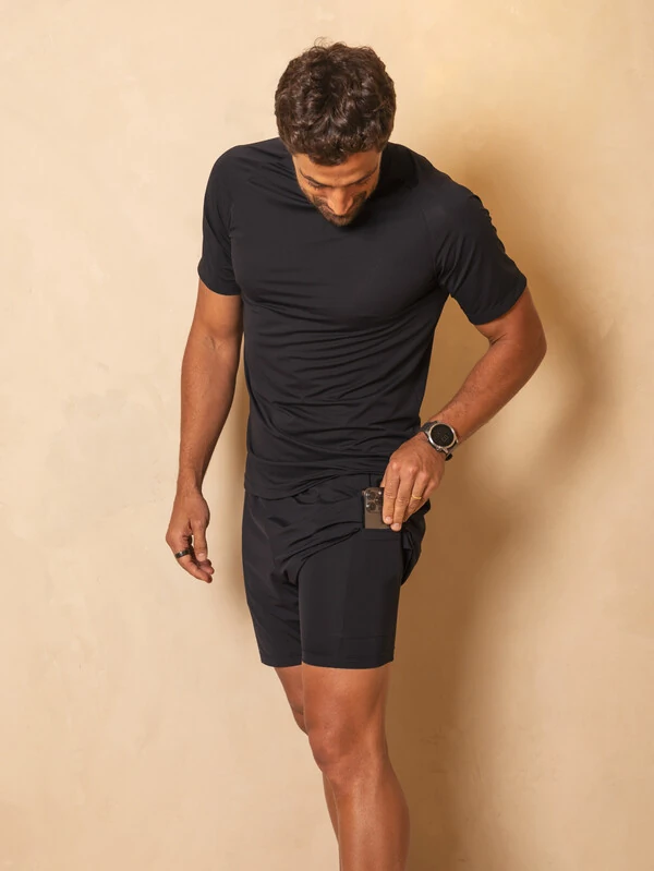 Bermuda de Corrida 2X1 Running Blackout