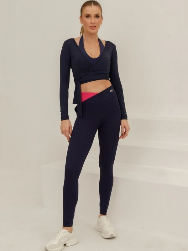 Blusa Transpasse UV Feel Split
