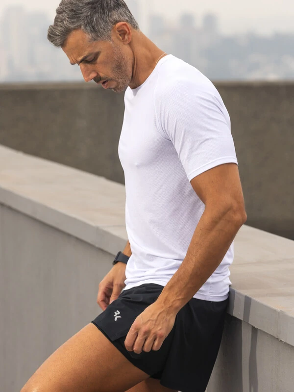 Camiseta UV Running White