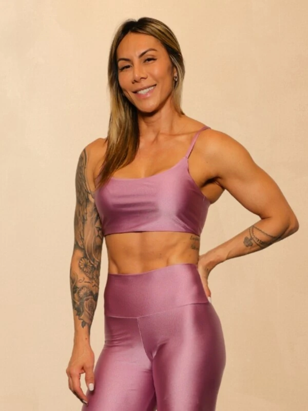 Top Regulagem Basic Lavender