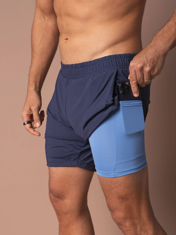 Bermuda de Corrida 2x1 Running Sky