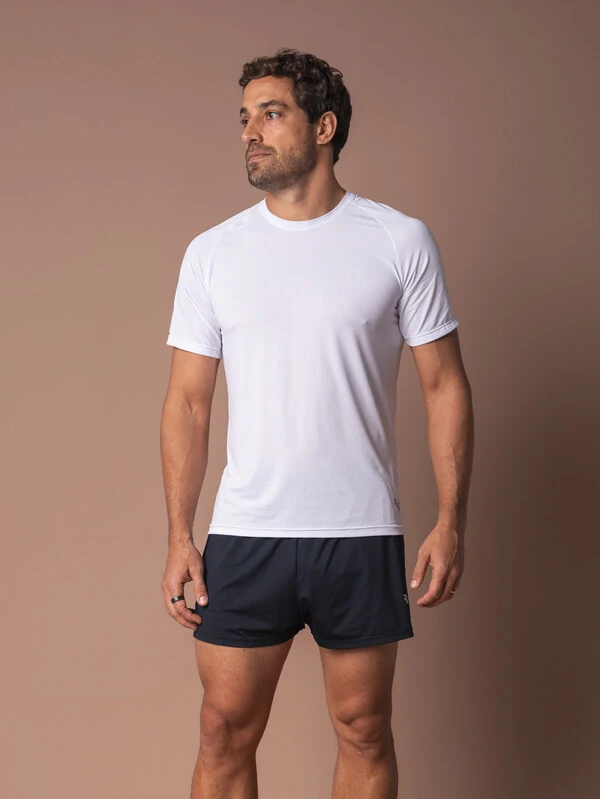 Camiseta UV Running White