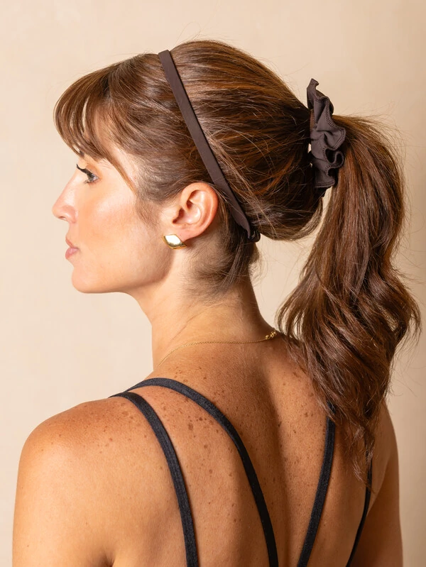 Headband Marrom