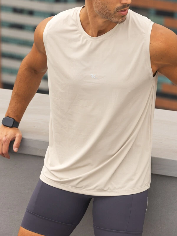 Regata Masculina de Corrida UV Running Grey