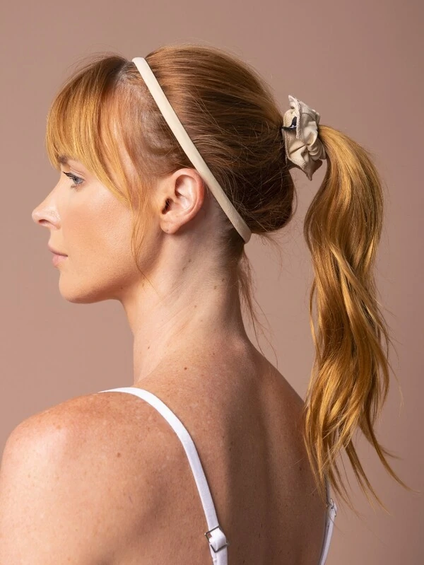 Scrunchie Bege