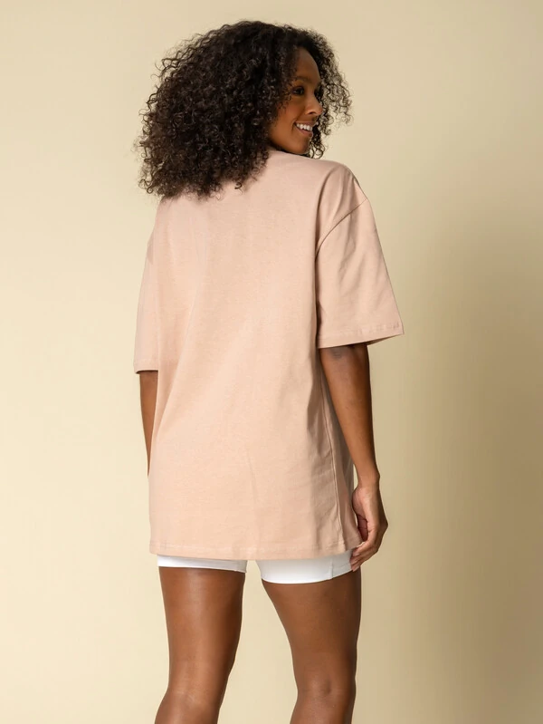 Camiseta Oversized Edge Sand