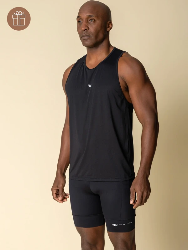 Regata Masculina Running Ready Black