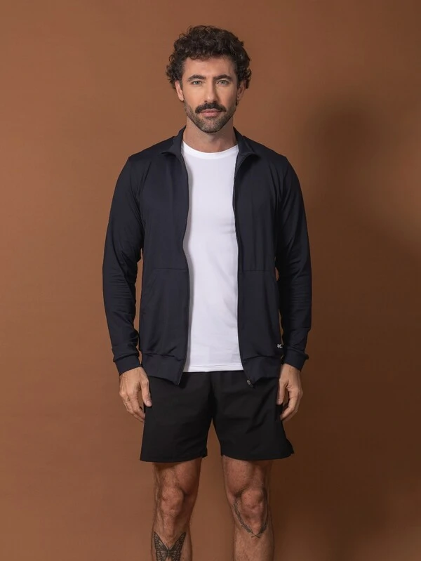 Jaqueta Esportiva Masculina Feel Black