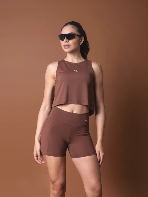 Regata Feminina Grounded Cocoa