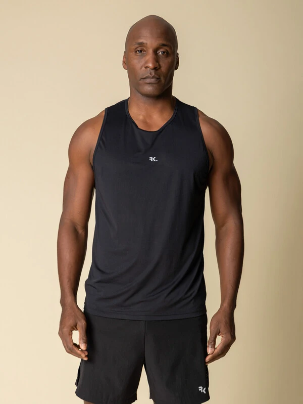 Regata Masculina Running Ready Black