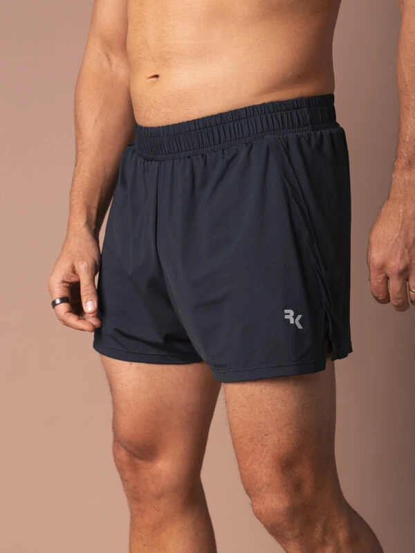 Shorts de Corrida 2x1 Masculino Running Black