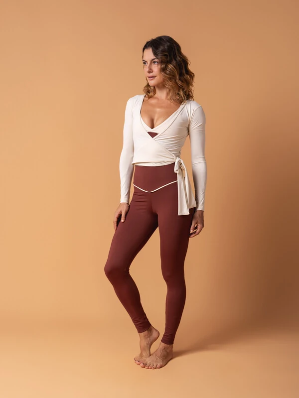 Blusa Transpasse Flex Balance