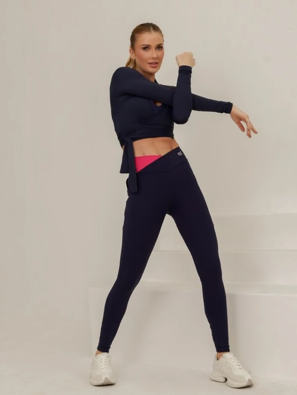 Blusa Transpasse UV Feel Split