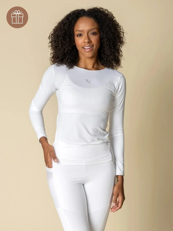 Blusa UV Running Ready White