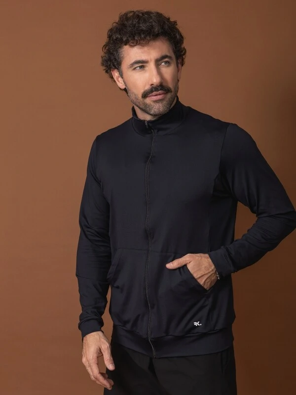 Jaqueta Esportiva Masculina Feel Black
