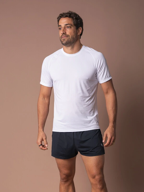Camiseta UV Running White