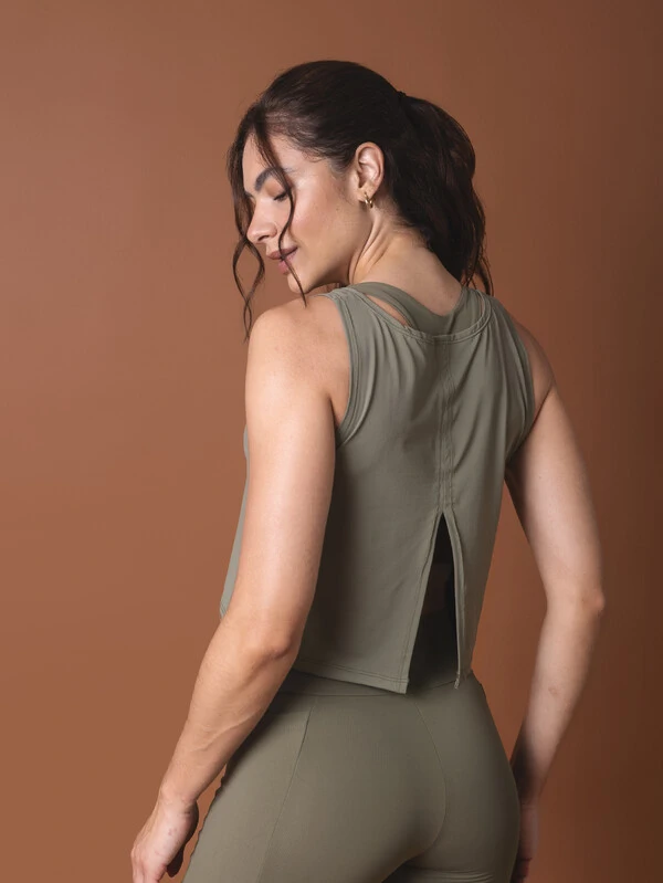 Regata Feminina Grounded Green