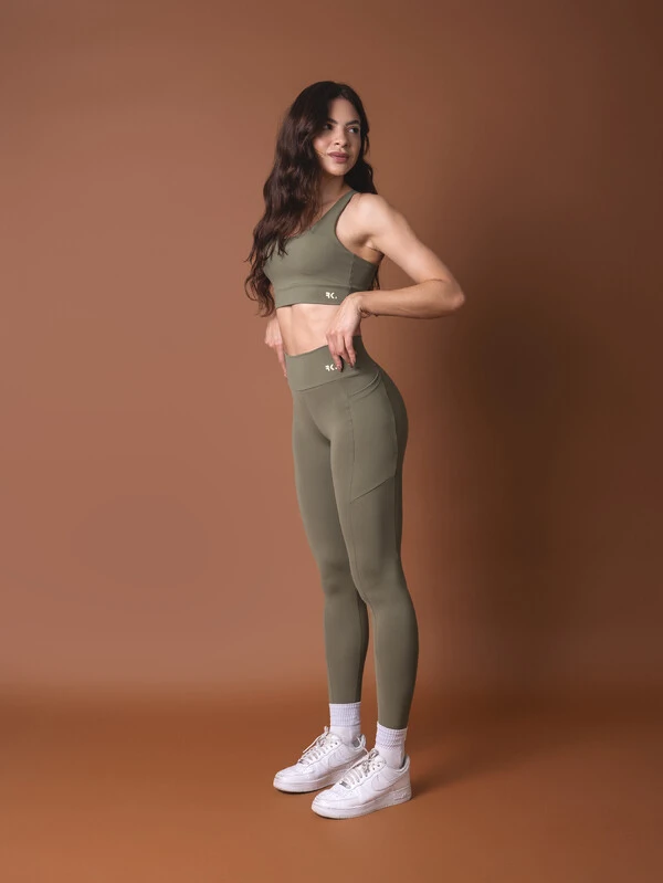 Legging Grounded Green