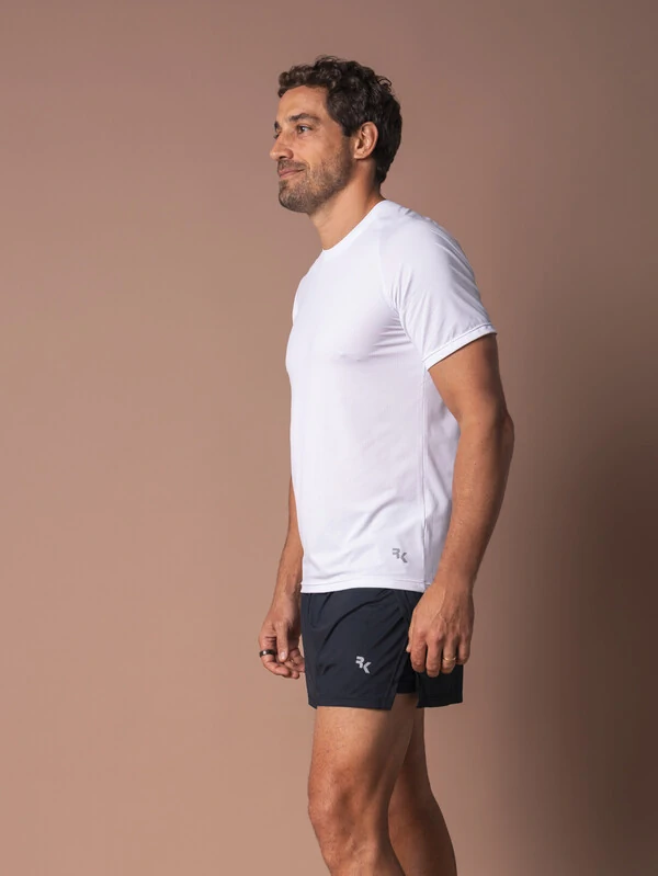 Shorts de Corrida 2x1 Masculino Running Black