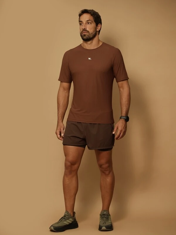 Camiseta Masculina UV Act Run Track