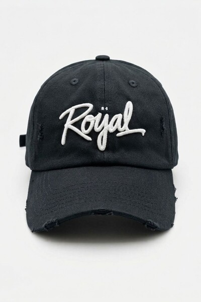 Foto Boné Royal Embled Black Stoned