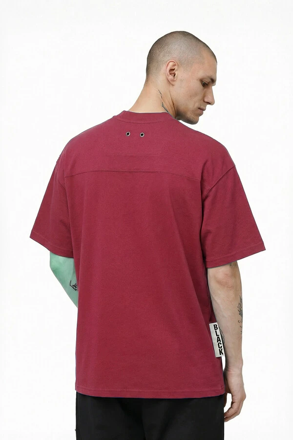 T-shirt Insanity Metal Face Dog