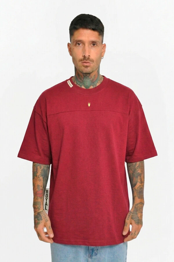 T-shirt Insanity Metal Face Dog