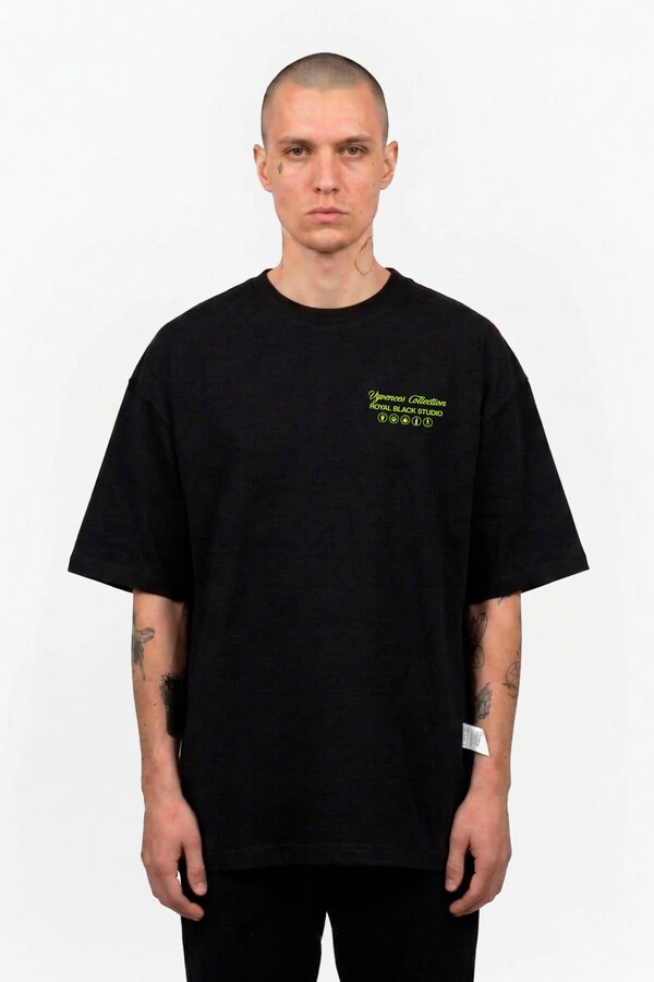 T-shirt Oversized Story Signals Double Face