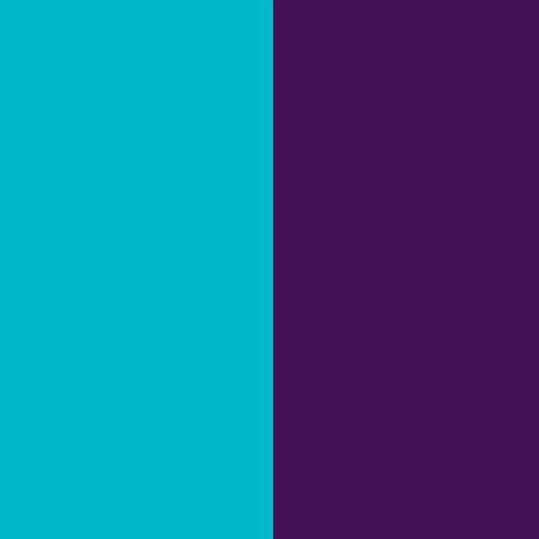 Azul e Roxo