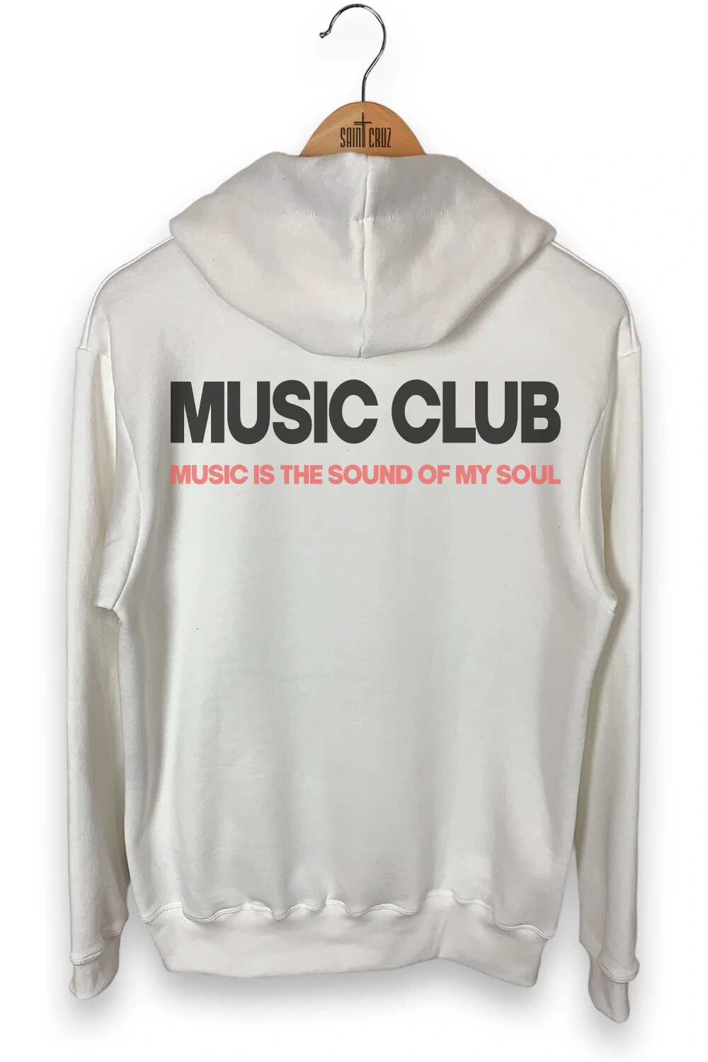 FotoBlusa puff de moletom off white Music Club