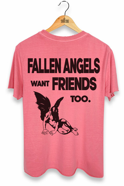 Foto Camiseta estonada coral Fallen Angels