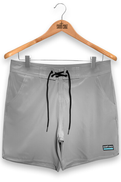 Foto Bermuda retrô aqua Cinza