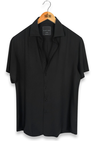 Foto Camisa de viscose Black