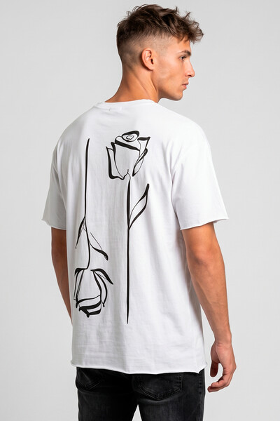 Foto Camiseta branca Double Rose