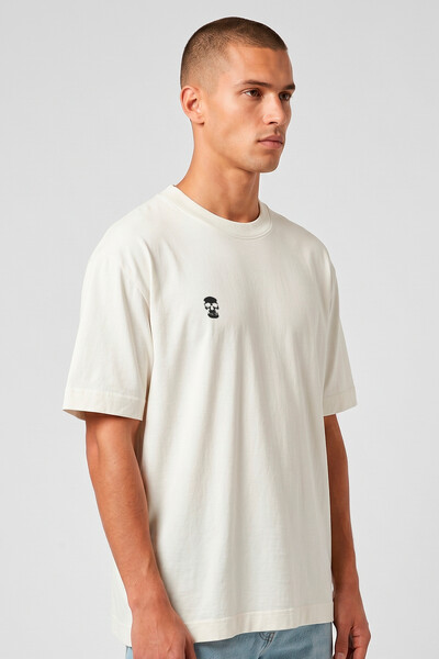 Foto Camiseta oversized off white Skull
